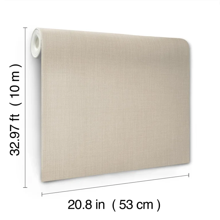 Sofia Weave Wallpaper - Linen — Ảnh 2