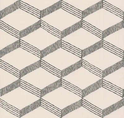Palisades Paperweave Wallpaper - Beige/Black