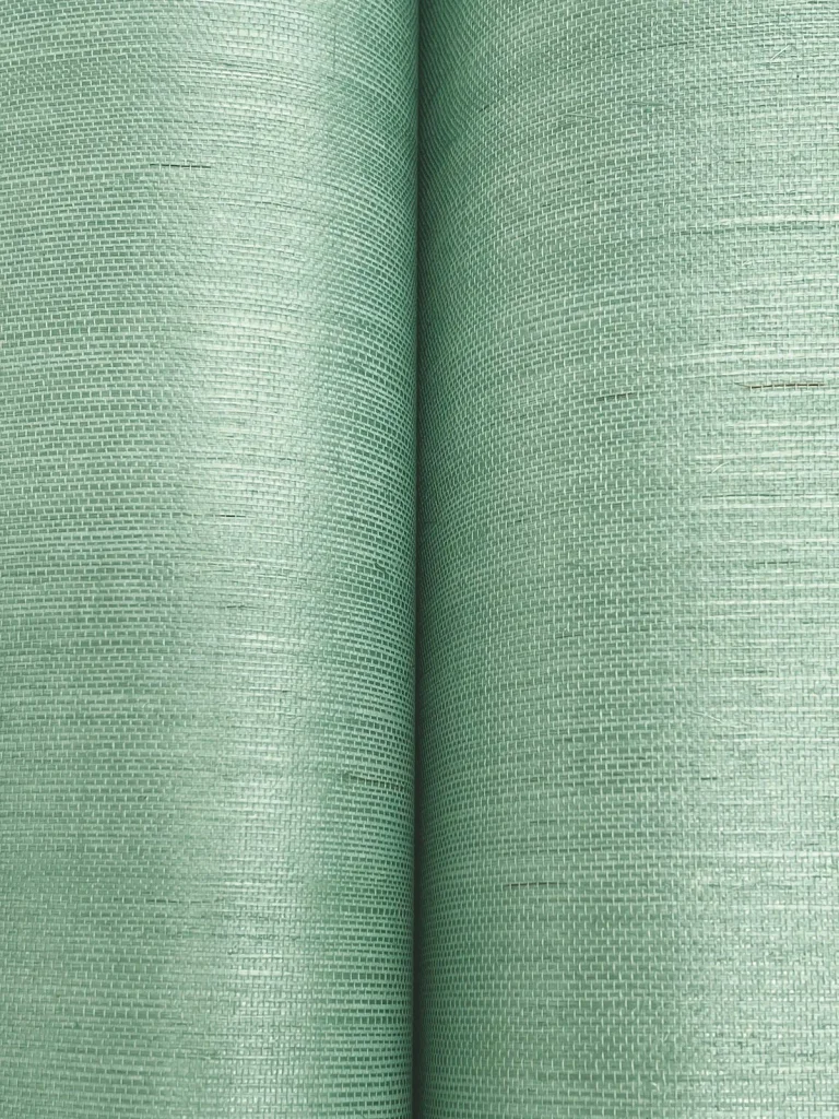 Ronald Redding Maguey Sisal Grasscloth Wallpaper - Seafoam — Ảnh 3