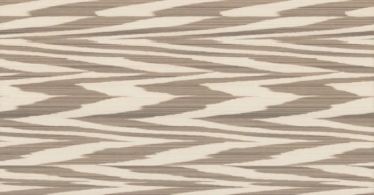 Flamed Zigzag Wallpaper - Brown — Ảnh 4