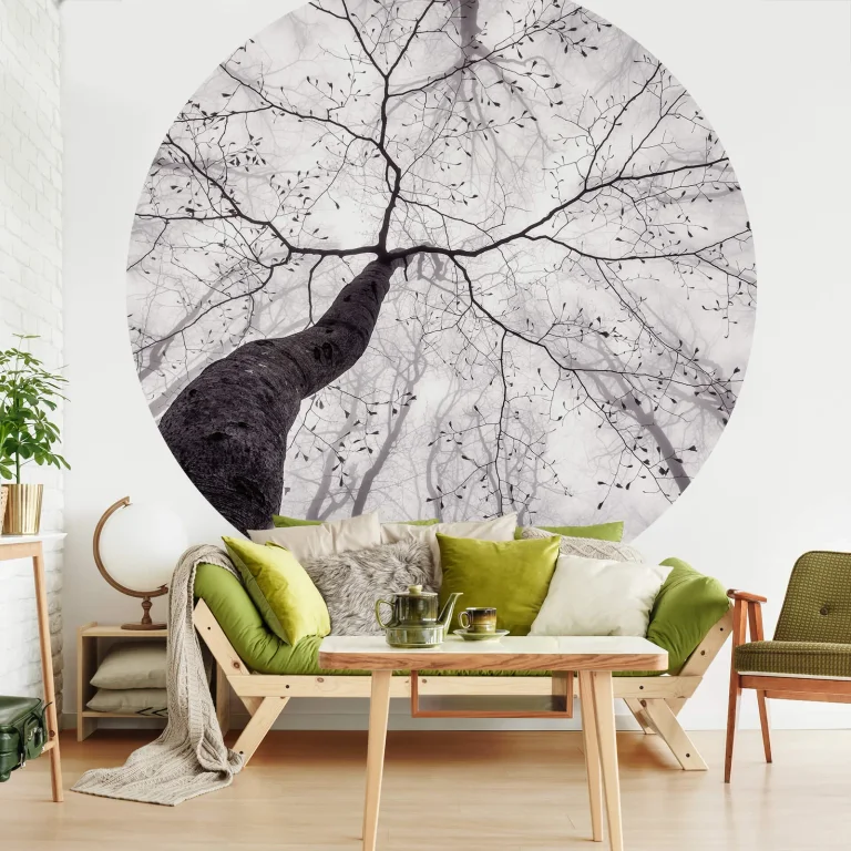 Inside The Trees - Wall Mural 5413 - 4 Panel - 192cm x 260cm — Ảnh 3