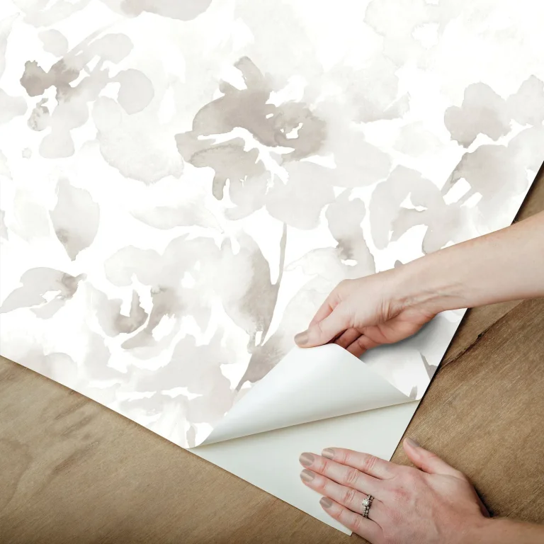 Magnolia Home Renewed Floral Wallpaper - Neutral — Ảnh 3