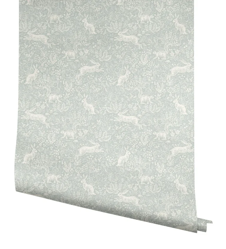 Rifle Paper Co. Fable Peel and Stick Wallpaper - Mineral — Ảnh 6