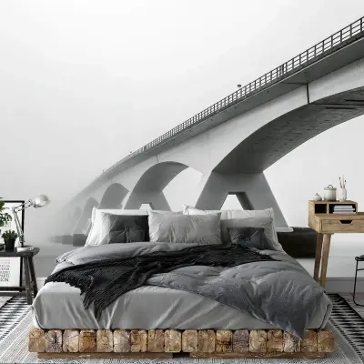 Bridge Architecture - Wall Mural 5133 - 8 Panel - 384cm x 260cm