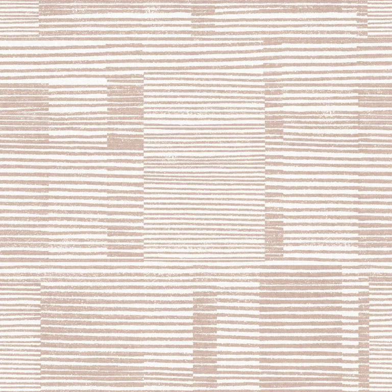 Callaway Woven Stripes Wallpaper - Pink — Ảnh 2