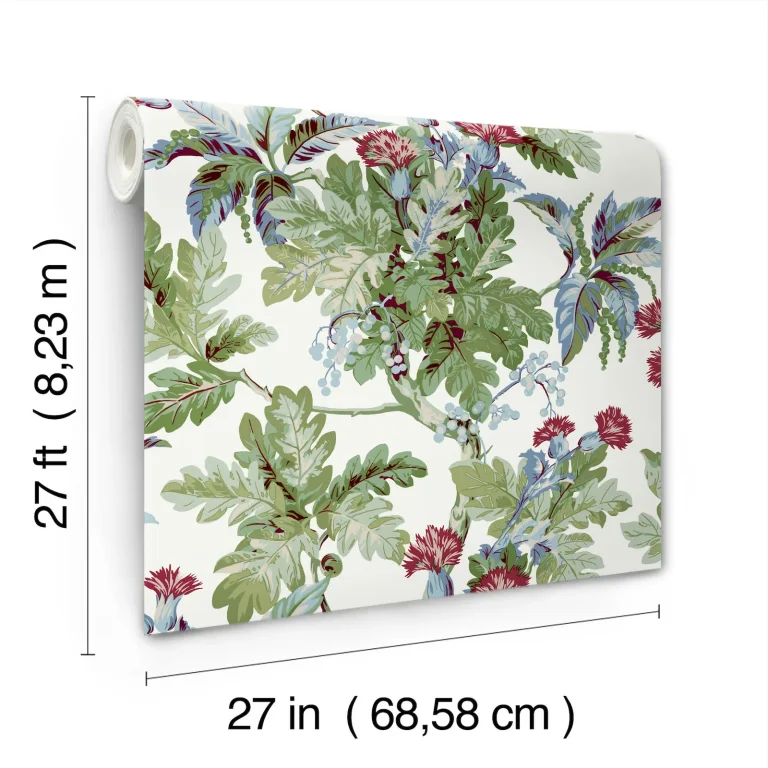 Ronald Redding Briarwood Wallpaper - White — Ảnh 5