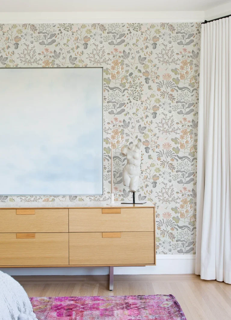 Groh Floral Wallpaper - Neutral — Image 2
