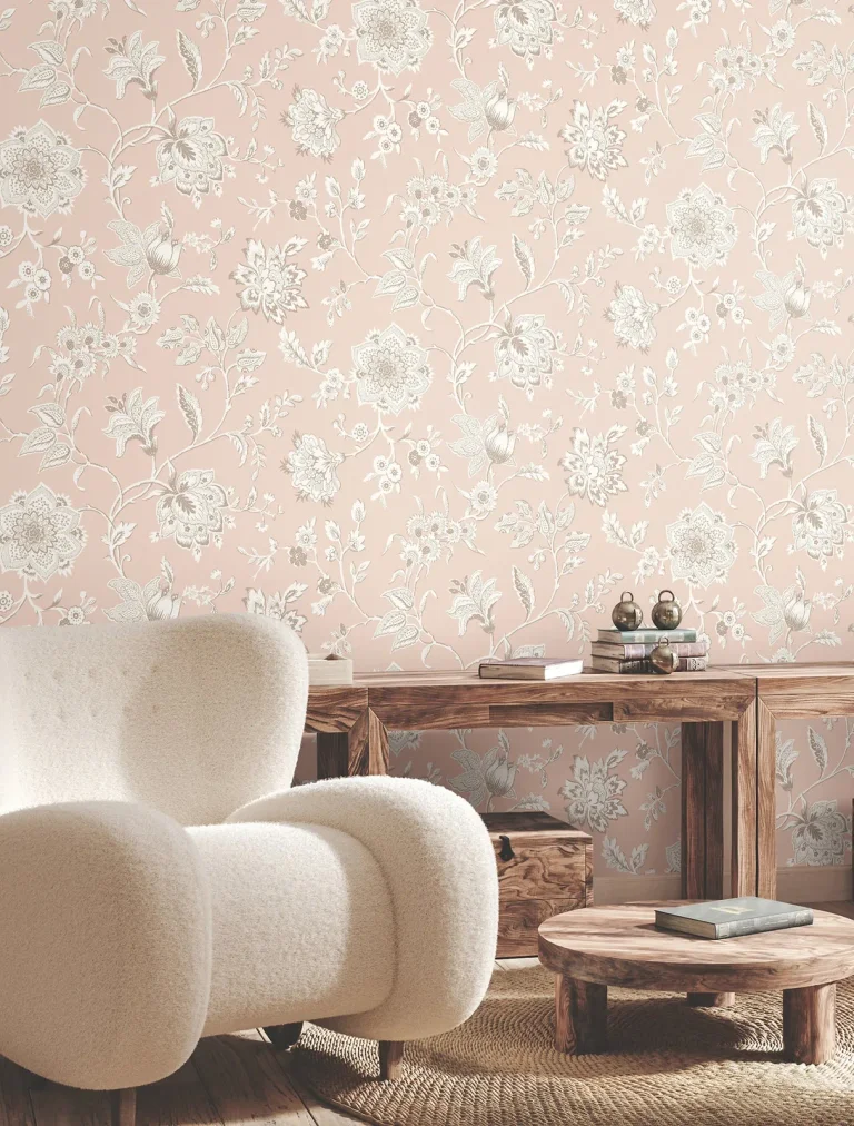 Sutton Wallpaper - Blush — Image 3