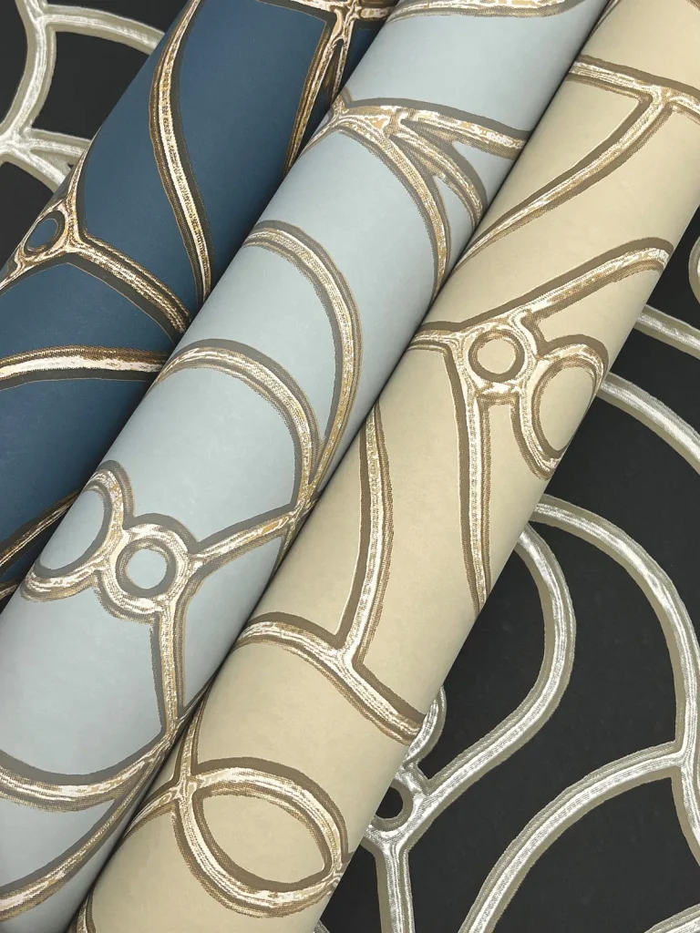 Candice Olson Divine Trellis Wallpaper - Black — Ảnh 7