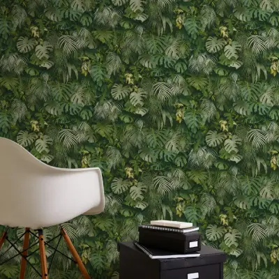 Greenery Jungle Green Wallpaper - 372802
