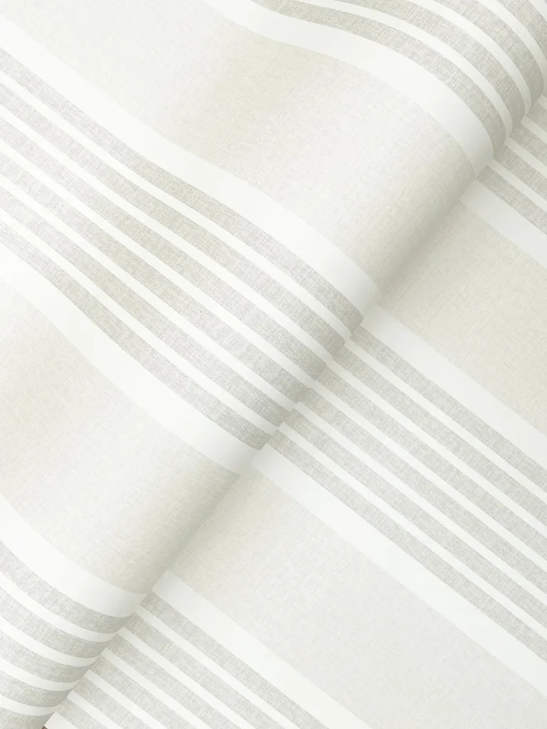 Chesapeake Bingley Embellished Stripe Wallpaper - Light Grey — Ảnh 7