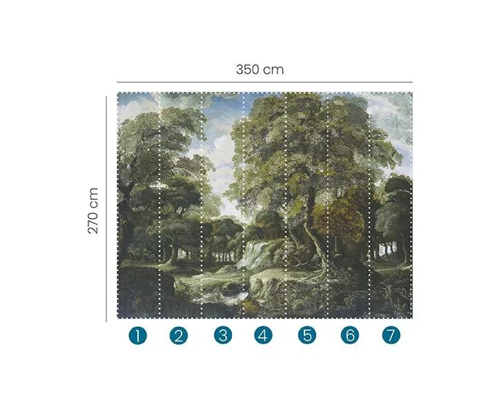 Zoom Digital Wallpaper Wall Mural - 2506V11 — Ảnh 3