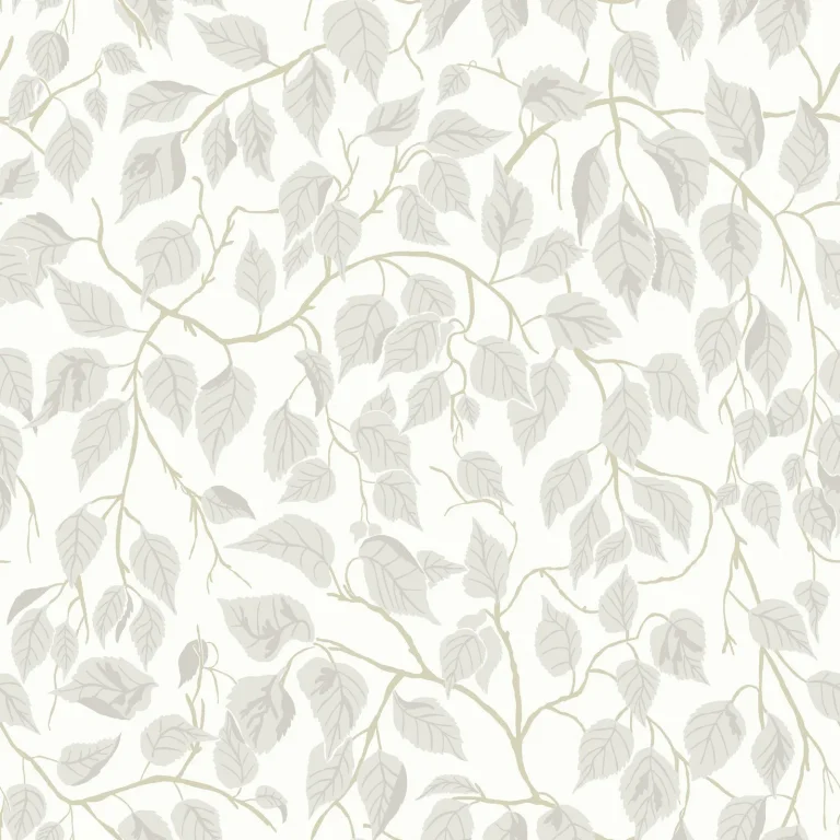 Hängbjörk Vine Wallpaper - Dove — Image 3