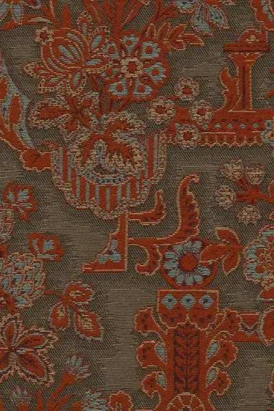 Brocade — Vermilion