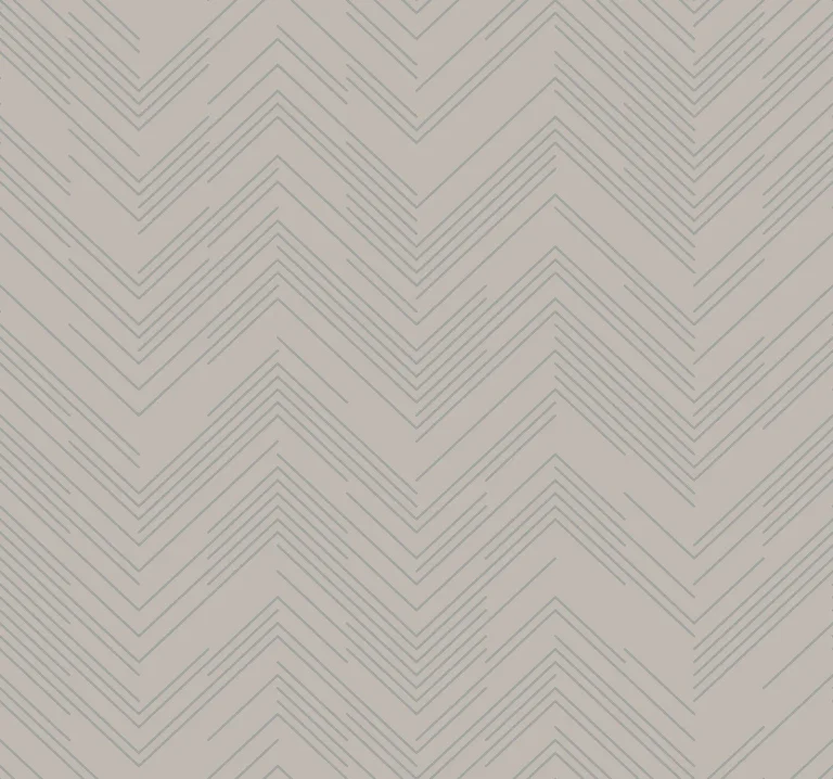 Polished Chevron Wallpaper - Taupe/Silver — Ảnh 5