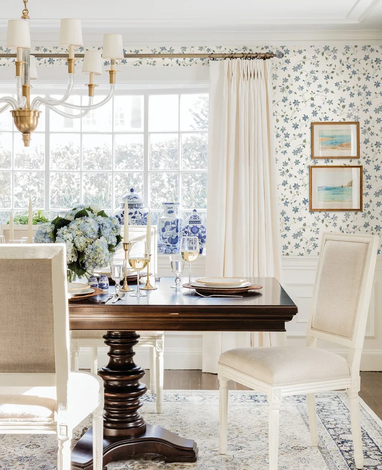 Betsy Floral Trail Wallpaper - Blue — Ảnh 7