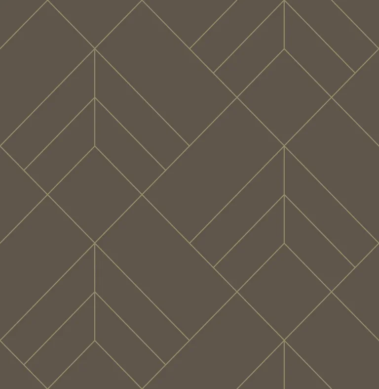 Sander Geometric Wallpaper - Chocolate — Ảnh 4
