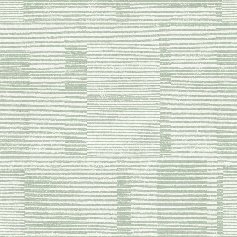 Callaway Woven Stripes Wallpaper - Green — Ảnh 2
