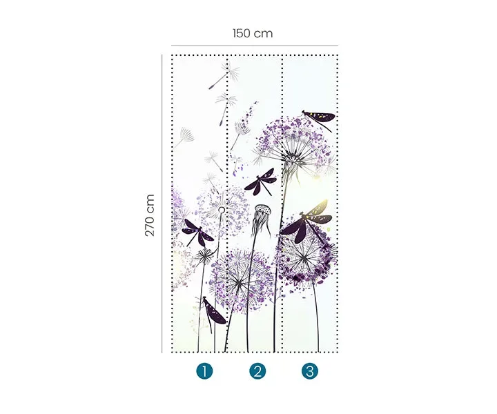 Zoom Digital Wallpaper Wall Mural - 2520N82 — Ảnh 3