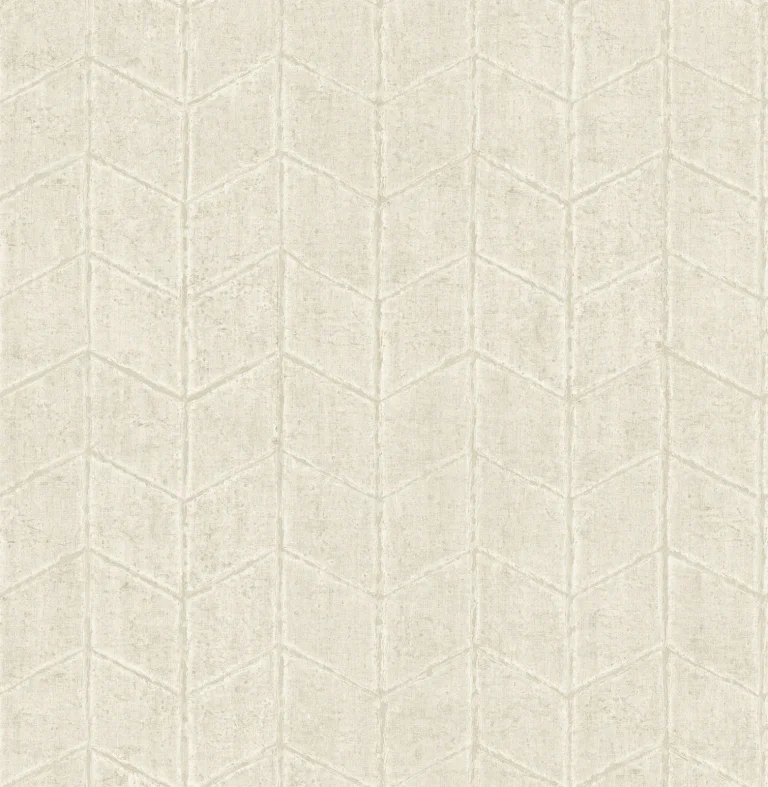 Flatiron Geometric Wallpaper - Oyster — Ảnh 4