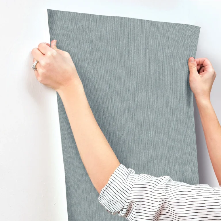Midolin Stal Texture Wallpaper - Light Blue — Ảnh 3