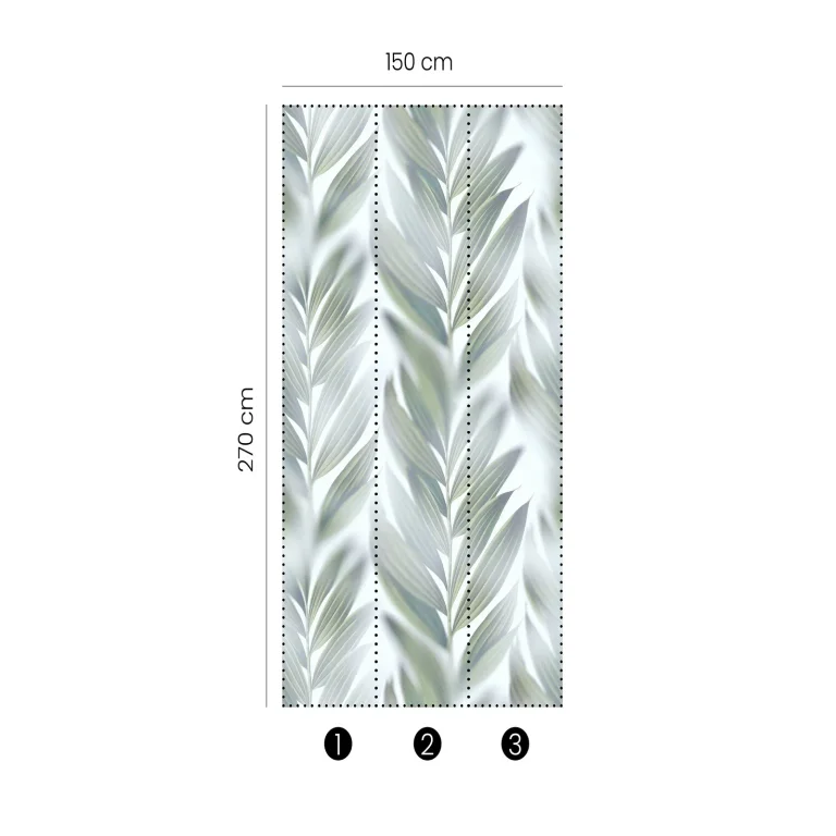 Fashion For Walls Digital Wallpaper Wall Mural - 2542N81 — Image 2