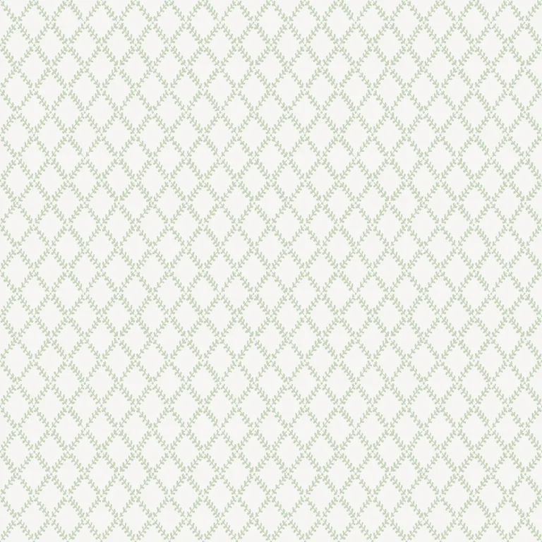 Trevor Leaf Trellis Wallpaper - Sage — Ảnh 3