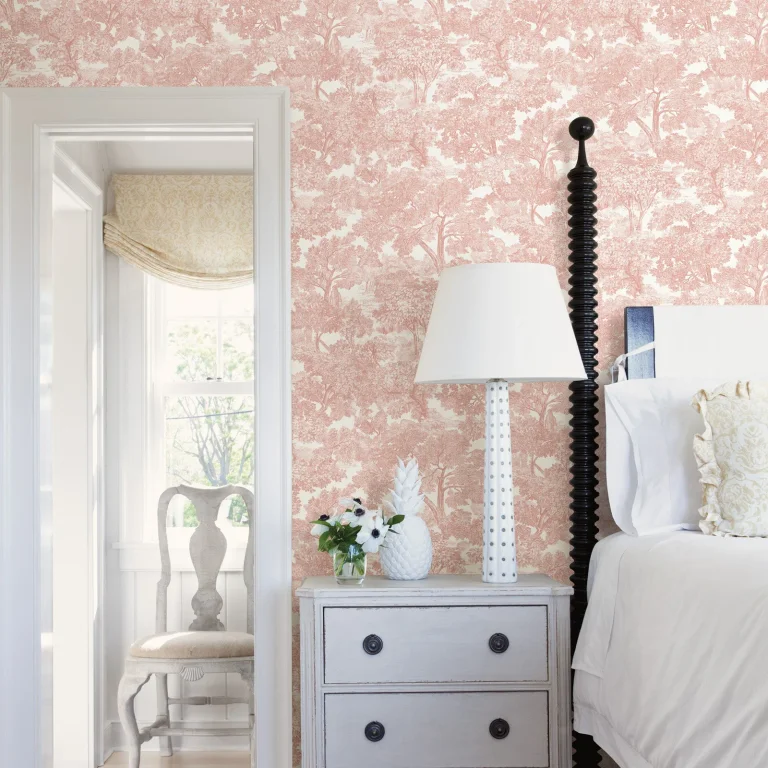 Chesapeake Spinney Wallpaper - Rose