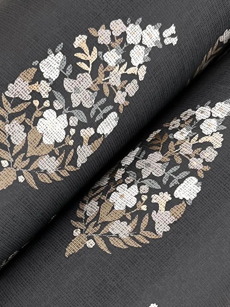 Rifle Paper Co. Paisley Wallpaper - Black — Ảnh 3