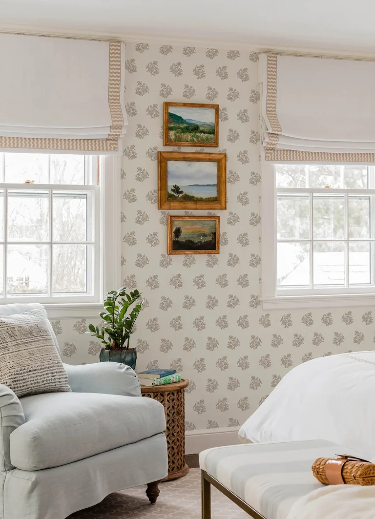 Overbrook Bouquet Toss Wallpaper - Taupe — Ảnh 5