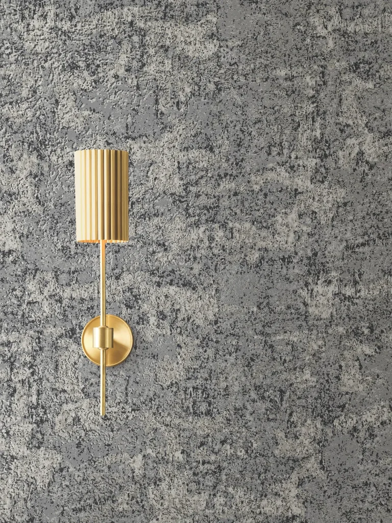 Ronald Redding Crystal Cloud Beaded Wallpaper - Charcoal — Ảnh 6