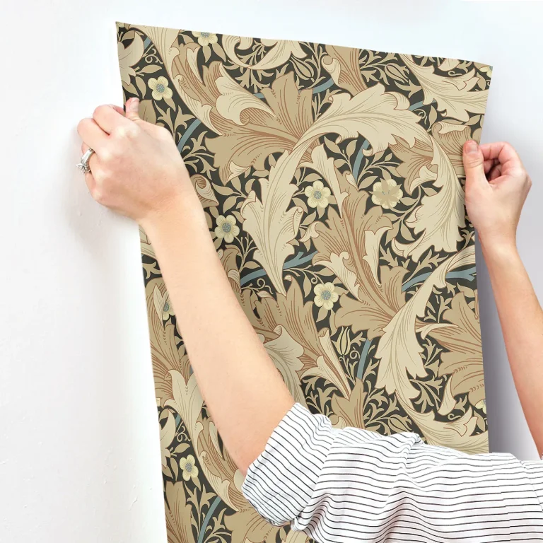 Granville Leafy Vine Wallpaper - Apricot — Ảnh 3