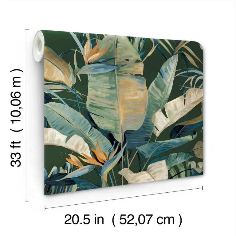 Candice Olson Tropical Cabana Wallpaper - Green — Ảnh 6