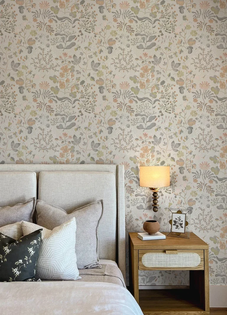 Groh Floral Wallpaper - Neutral — Image 3
