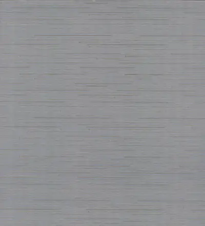 Ribbon Bamboo Wallpaper - Blue/Silver
