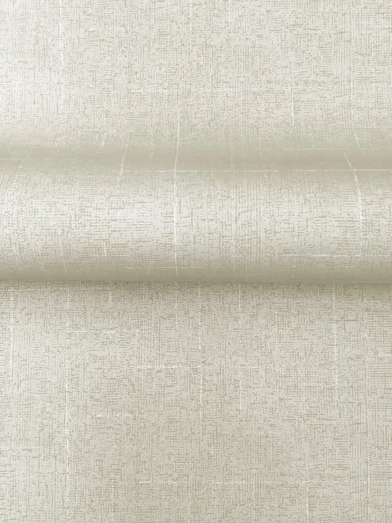 Ronald Redding Saratoga Faux Linen Wallpaper - Beige — Ảnh 3