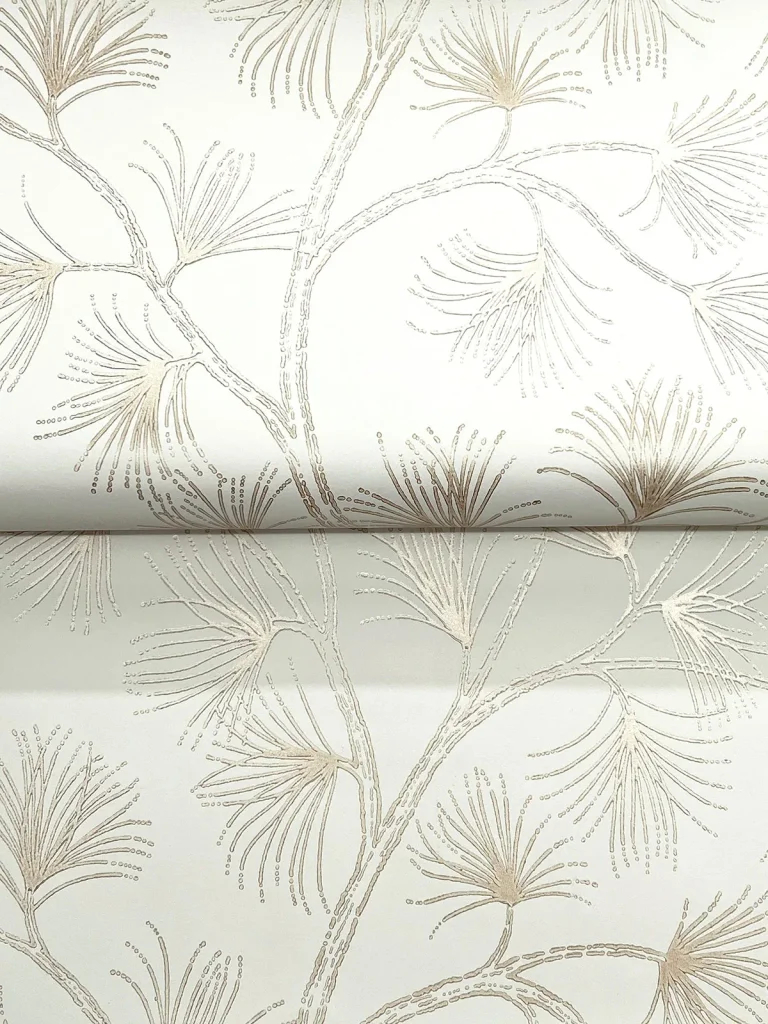 Kismine Botanical Trail Wallpaper - Gold — Ảnh 3