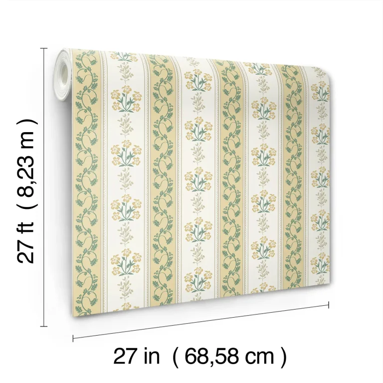 Rifle Paper Co. Portico Wallpaper - Gold & Cream — Ảnh 6