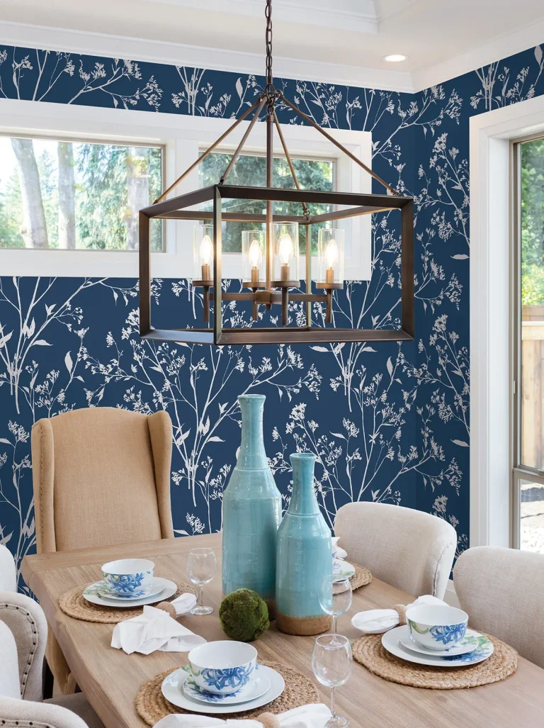 Southport Delicate Branches Wallpaper - Navy — Ảnh 4