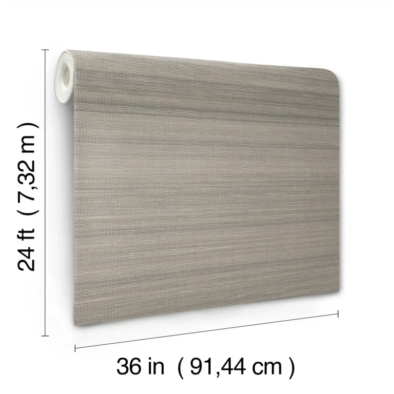 Ronald Redding Horizon Abaca Wallpaper - Driftwood — Ảnh 2