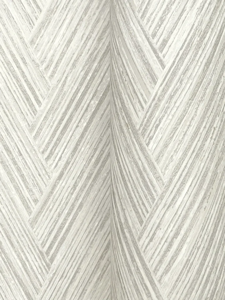 Thatched Chevron Wallpaper - Dove — Ảnh 3