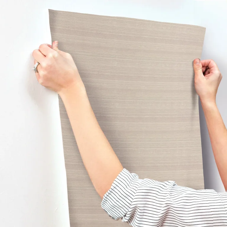 Magnolia Home Plain Grass Wallpaper - Dark Taupe