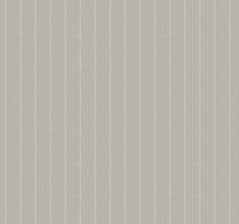 Ronald Redding Elkan Stripe Herringbone Wallpaper - Grey — Ảnh 5