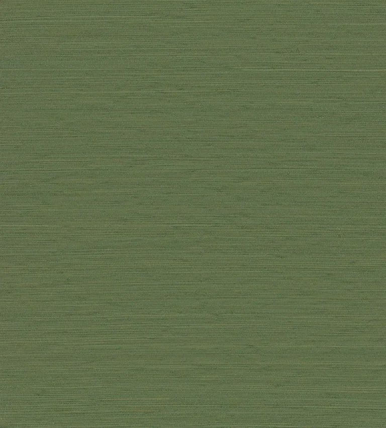 Kira Hemp Grasscloth Wallpaper - Green — Ảnh 3
