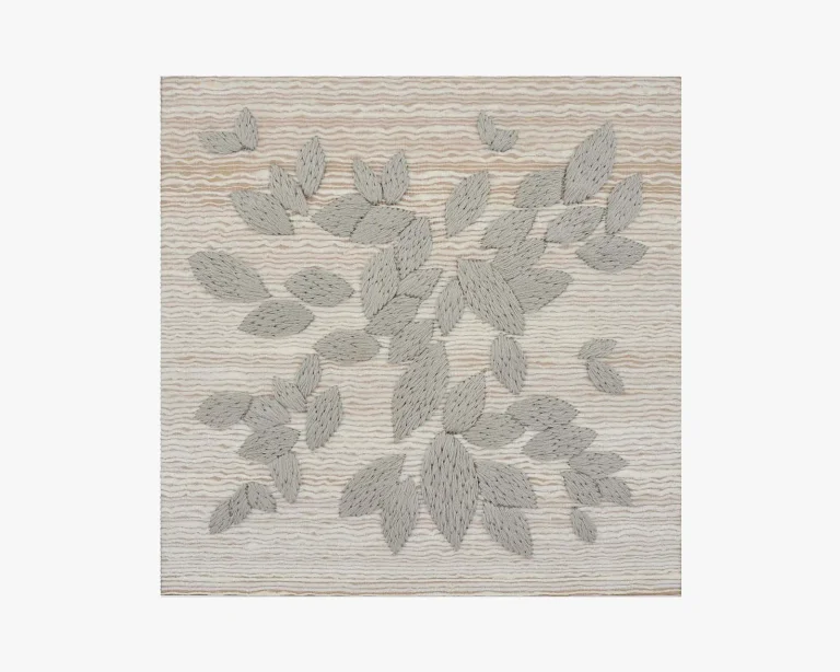 Feather Gray Artwork - Threaded Whispers - Composition D — Ảnh 2