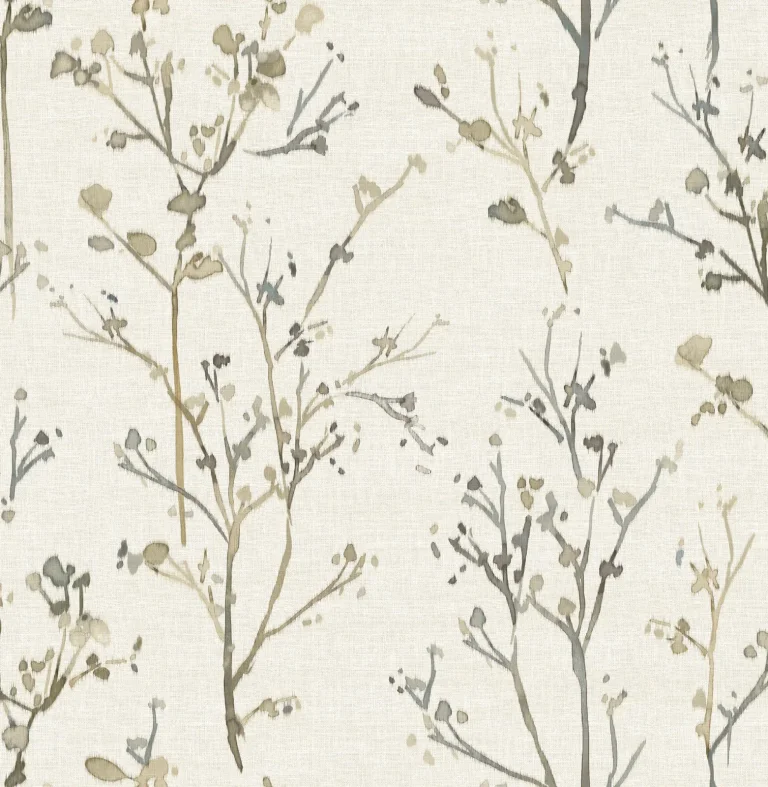 Silverling Budding Branches Wallpaper - Neutral — Ảnh 3