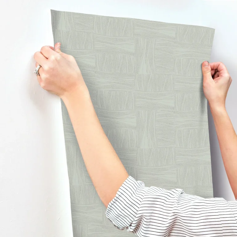 Wicker Dot Wallpaper - Sage — Ảnh 4