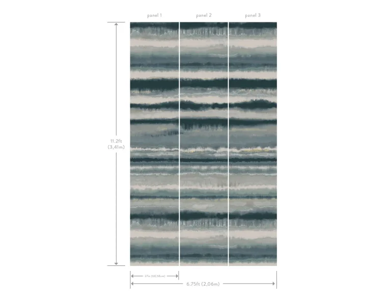 Edition Mural Wall Mural - Blue — Ảnh 3
