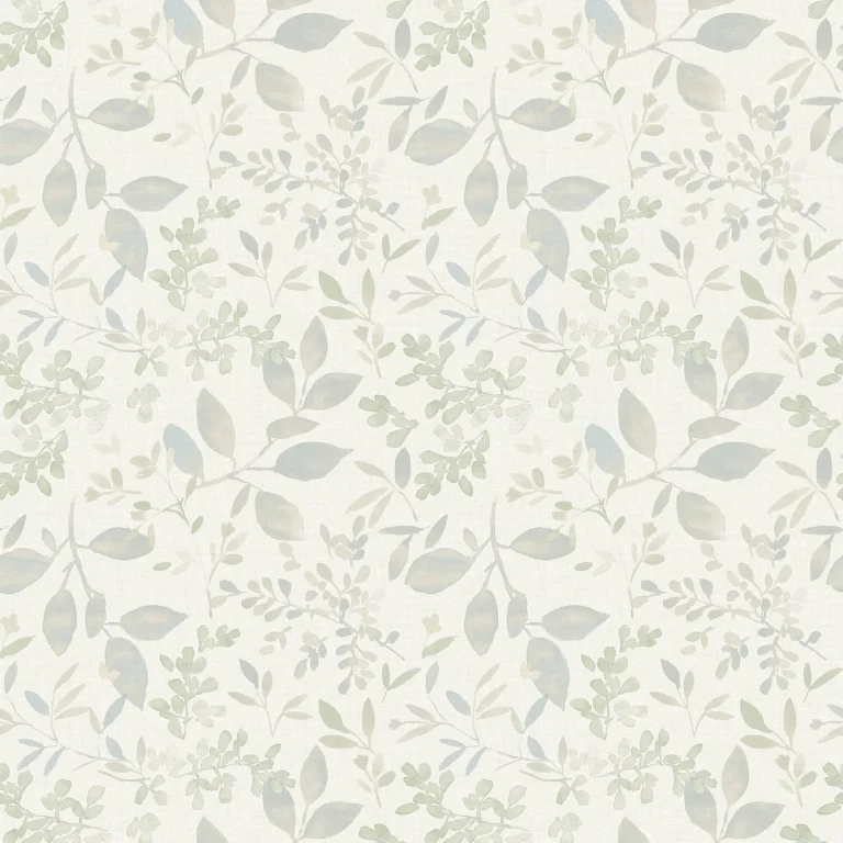 Chesapeake Tinker Woodland Botanical Wallpaper - Teal — Ảnh 2
