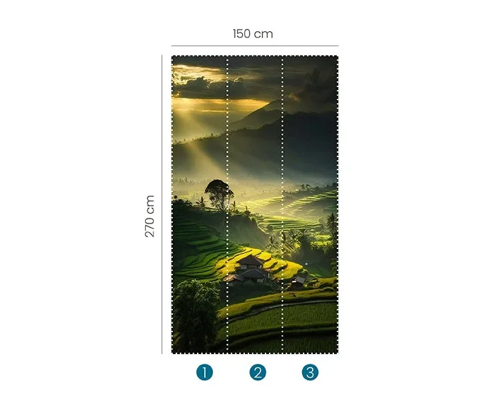Zoom Digital Wallpaper Wall Mural - 2530N81 — Ảnh 3